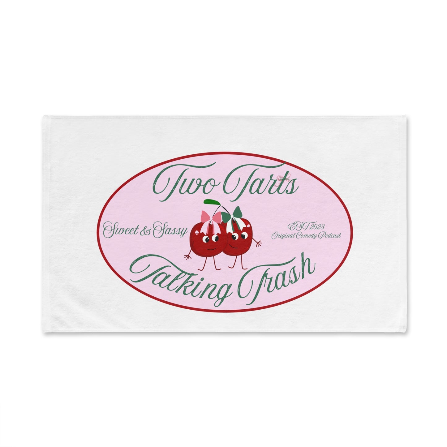 Tarts Cherries Hand Towel