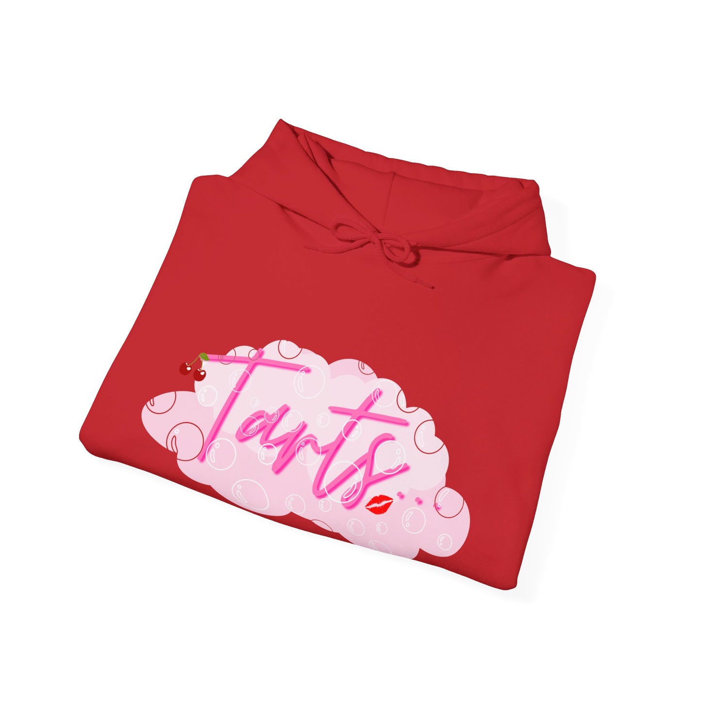 Two Tarts Lips Unisex Hooded Sweatshirt