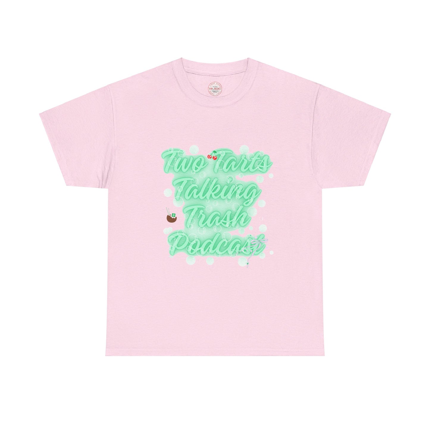 Two Tarts Green Bubble Unisex Heavy Cotton Tee