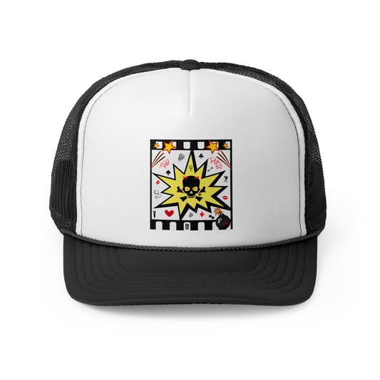 Skull Kitty Women's Trucker Caps