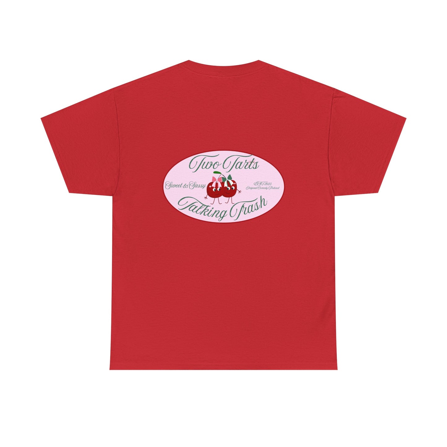 Two Tarts Pink Bubble Unisex Heavy Cotton Tee